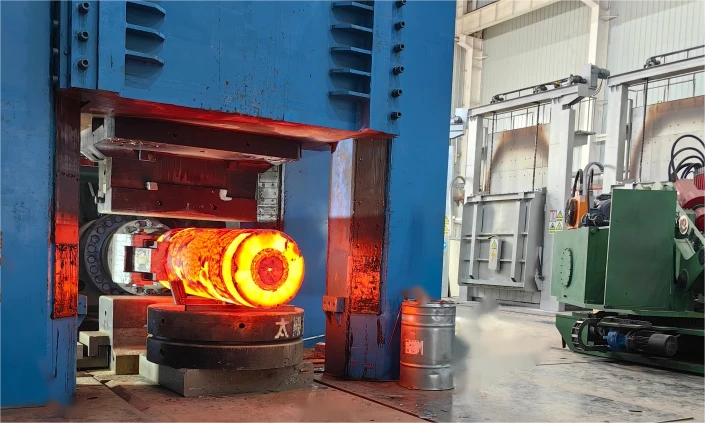 Titanium alloy forging